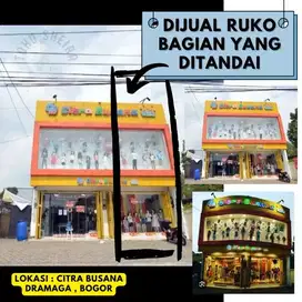 Ruko Dijual Cepat 2 LT Jalan Raya Dramaga Ciherang Kota Bogor Barat
