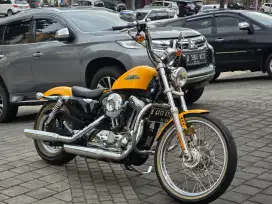 Moge Harley Davidson Sportster 72 th 2013 Kuning Low Odo Rare Like New