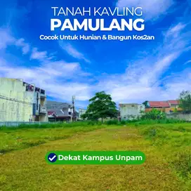 Tanah Kavling Pamulang, Cocok Untuk Hunian & Bangun Kos2an