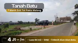 Tanah Kavling Metro Batu Poros Jalan Cocok Bangun Villa