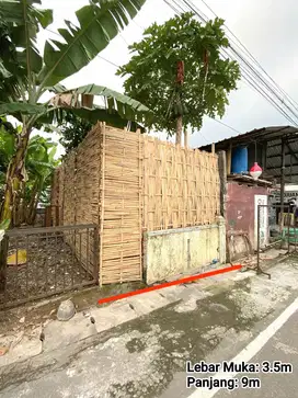 Tanah Murah Tengah Kota Pajang Laweyan Surakarta Siap Bangun