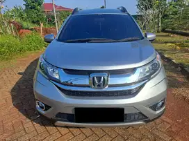 Honda BR-V BRV 1.5 E Cvt AT 2018 Silver Low Km (28rb)Tangan pertama