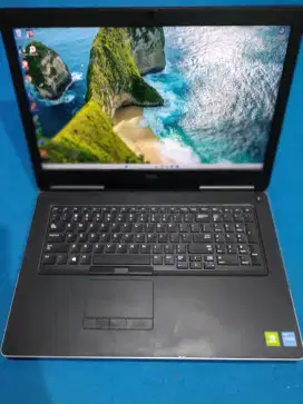 LAPTOP DELL 17 FHD i7 16/512 DUAL VGA NVIDIA 6GB KERJA DESIGN EDIT