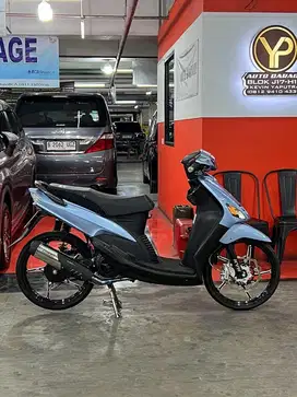 [tangan 1] YAMAHA MIO SPORTY 5TL 2006 NONSTEP BIRU TELUR ASIN