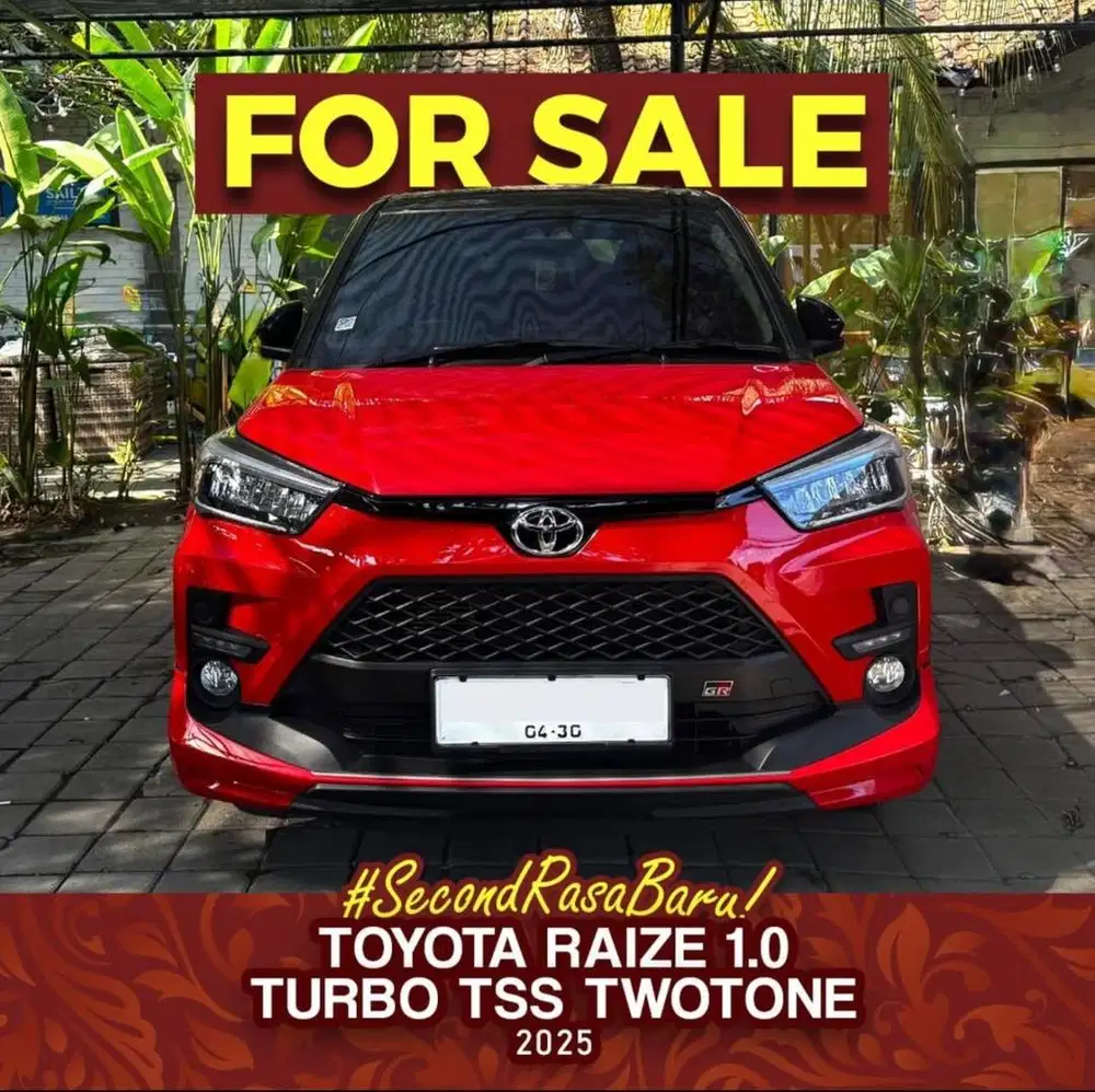 FOR Sale , Toyota Raize GR TT TSS AT 1.0