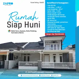 Rumah siap huni 2 lantai semi cluster di komplek permukiman