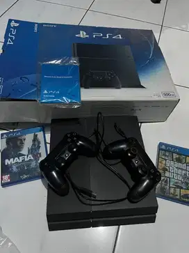 DIJUAL! PS4 FAT EDITION-500GB