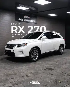 (DP 104JT) RX 270 2.7 AT 2012