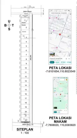 tanah kavling solobaru luas 150m dalam perumahan mewah