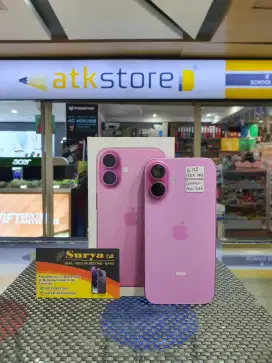 Iphone 16 128 GB Resmi iBox Pink Garansi Mei 2026
