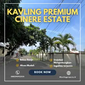Jual Tanah kavling Dalam Perumahan Cinere Estate, SHM, Akses Mobil