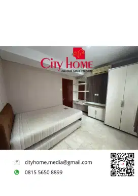 For Rent - Apartemen 1 BR Full Furnished Lantai Rendah