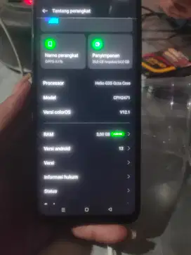 Hp Oppo ram 3+4/64