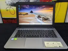 Laptop Asus x441 i3 Gen 6 8/128 Nvidia MX110 no minus