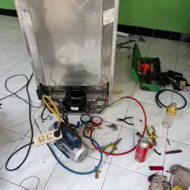 Service AC/Bongkar pasang AC/Waterheater, Kulkas
