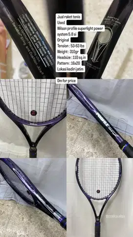 Raket tenis wilson