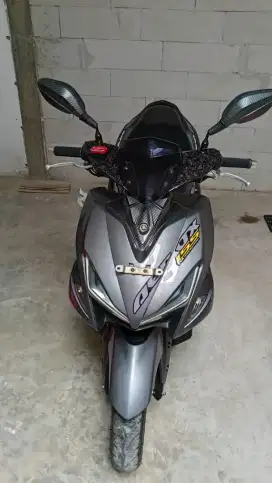 Yamaha Aerox 155 Th 2019 Type Std Warna Abu2 kuning ( Nego)