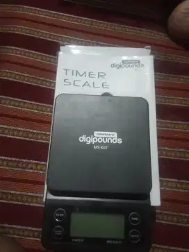 Timer digital scale