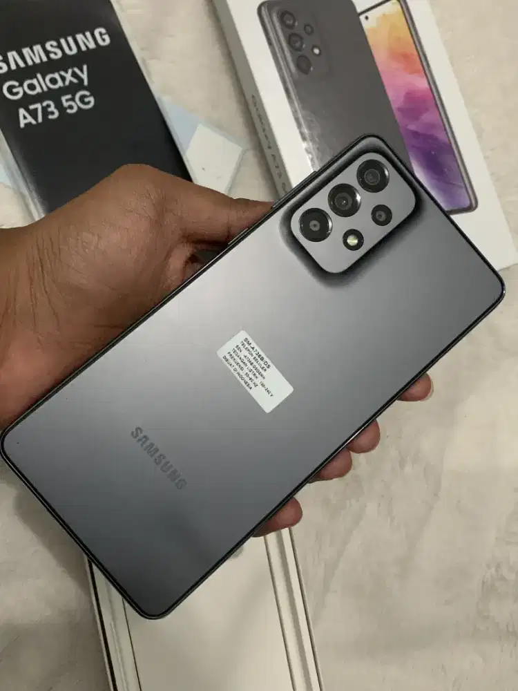 SAMSUNG GALAXY A73 8/256GB GRAY MASIH MULUS