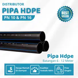 Pipa Hdpe Batangan 4 Inch PN 10 | Distributor Hdpe Murah