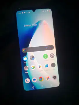 REALME NOTE 50 WARNA BIRU FULL SET MULUS