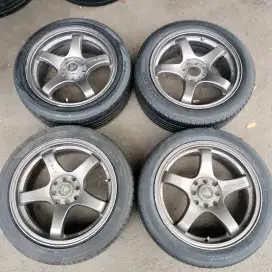 Velg GTR Racing ring 16 pcd 4x100/114,3 ban 195/50 R16 4pcs