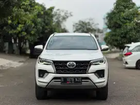 TOYOTA FORTUNER VRZ 2.4 FACELIFT AT 2021 PUTIH PAJAK PANJANG