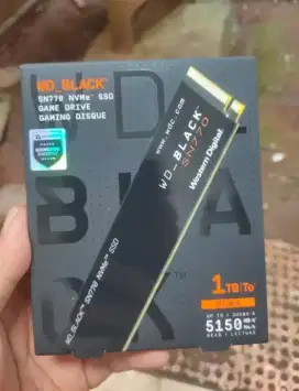 SSD NVme Wd Black SN770 1tb masih garansi