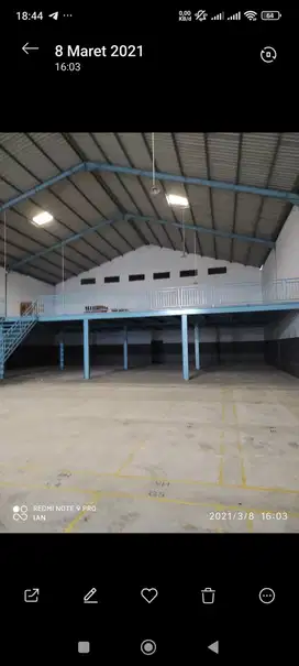 Di sewakan Gudang parangloe indah 1000m2
