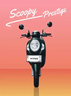Honda scoopy Prestige stylish (bi jelek ktp luar bs kredit scopy scopi