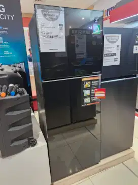 SHARP KULKAS 2 PINTU 338L PROMO CICILAN BUNGA 0%