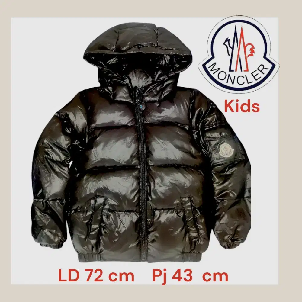 MONCLER Kid Jaket Bulang anak