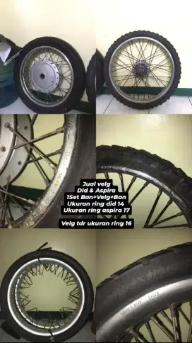 Jual cepat velg mio