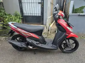 DIJUAL CASH YAMAHA MIO SMILE TAHUN 2011 PAJAK OFF SIAP PAKAI