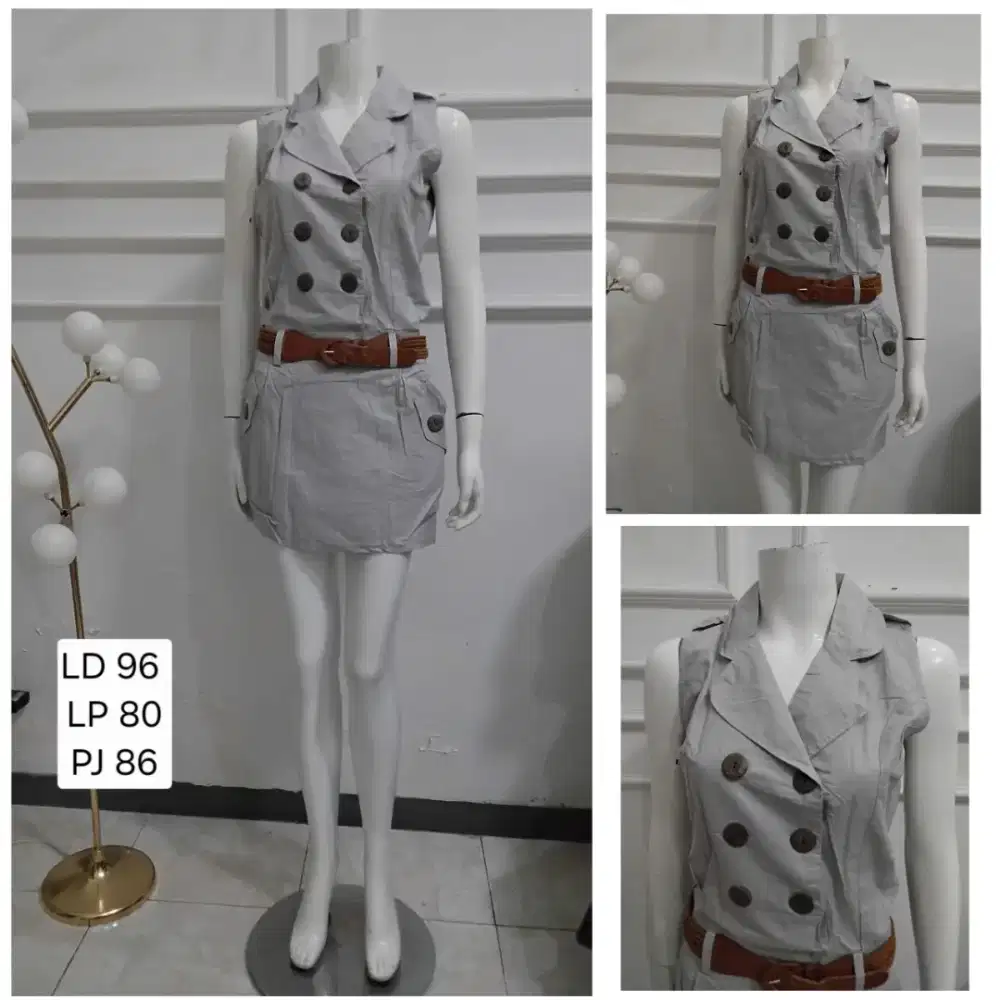 Dress blazer terusan preloved
