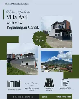 dijual rumah dekat wisata parkzoo! dp kecil cicilan tanpa bunga