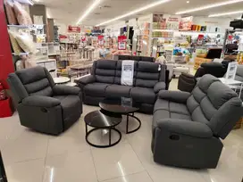 SOFA SET RECLINER LEXUS - GRAY