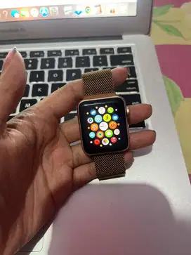 Dijual iwatch series 3 size 38mm rose gold