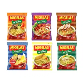 Mie gelas per karton/per renceng
