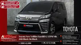 Toyota New Vellfire Facelift G ATPM 2018