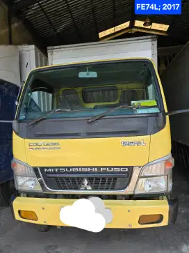 Truk Mitsubishi Canter 6 roda Long Chasis Box 2017