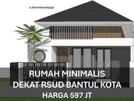 Rumah dekat Alun Alun Paseban di Bantul Kota Proses Bangun
