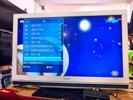 Tv lcd sharp 40in + stb digital