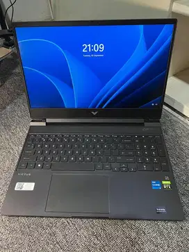 Dijual Laptop hp victus gaming core i5 12500H gen 12 Rtx nvidia 3050