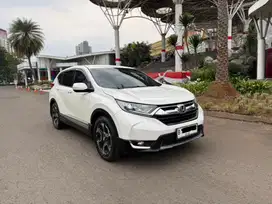 Honda new crv 1.5 turbo automatic th 2018 nik 2017 putih mutiara cr-v
