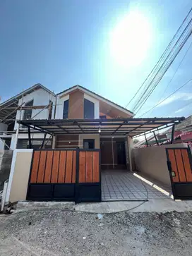 Rumah idaman keluarga model skandinavian mezzanine