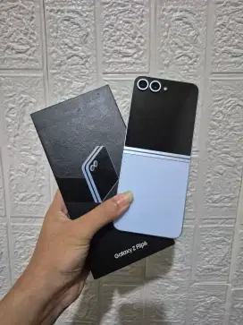 Samsung galaxy z flip 6 12/256gb fullset mulus no minus garansi resmi