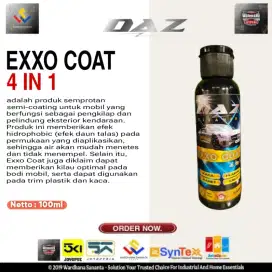 Exxo coat 100 ml EXXO COAT Semi coating pengkilap mobil