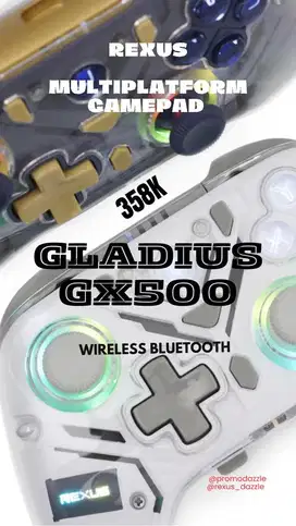 Gamepad bluetooth Rexus GX500