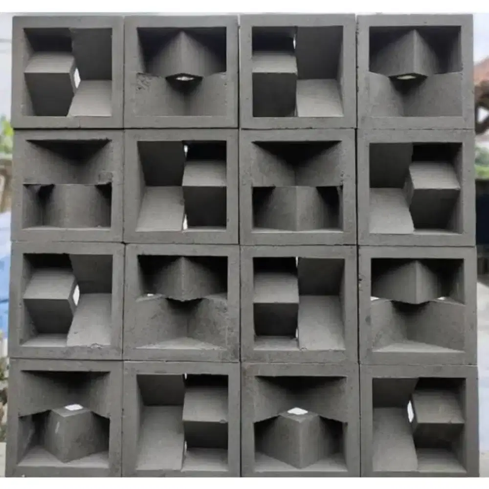 ROSTER LOSTER BETON MINIMALIS LUBANG ANGIN VENTILASI UDARA BISACOD